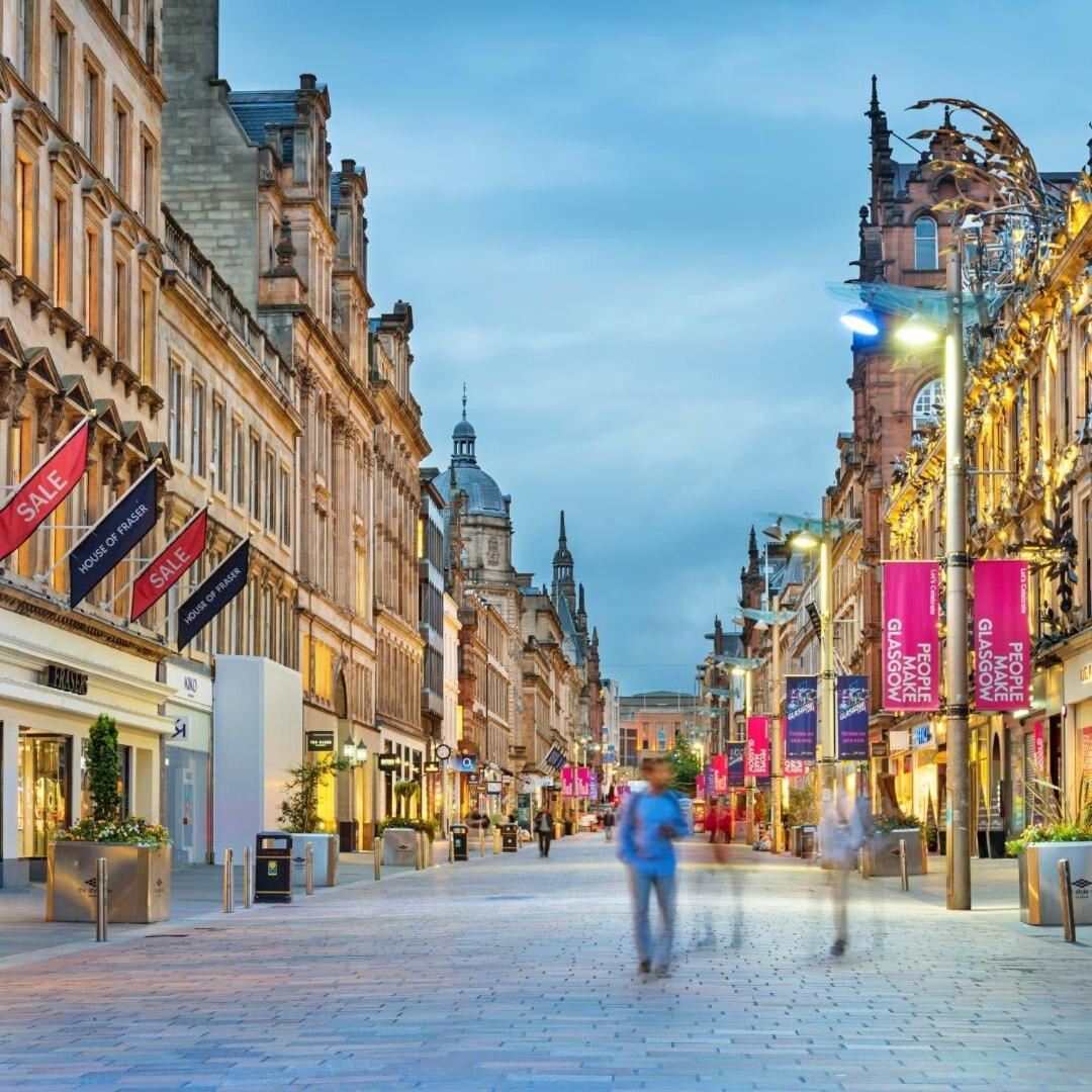 Cosy 1 Bed With Parking In City Centre Apartment Glasgow Luaran gambar